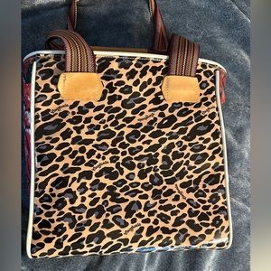 Consuela Mel Classic Tote - Blue Jag ConsulaCloth (TM) w Katie side CC panels